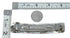 Genuine Sterling Silver Patterned Navajo Hair Barrette JX131030